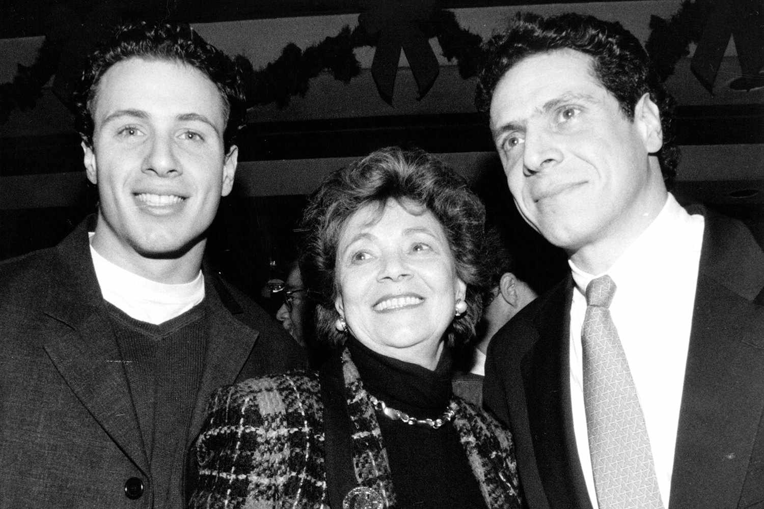 Chris Cuomo's mother and him and his sibling