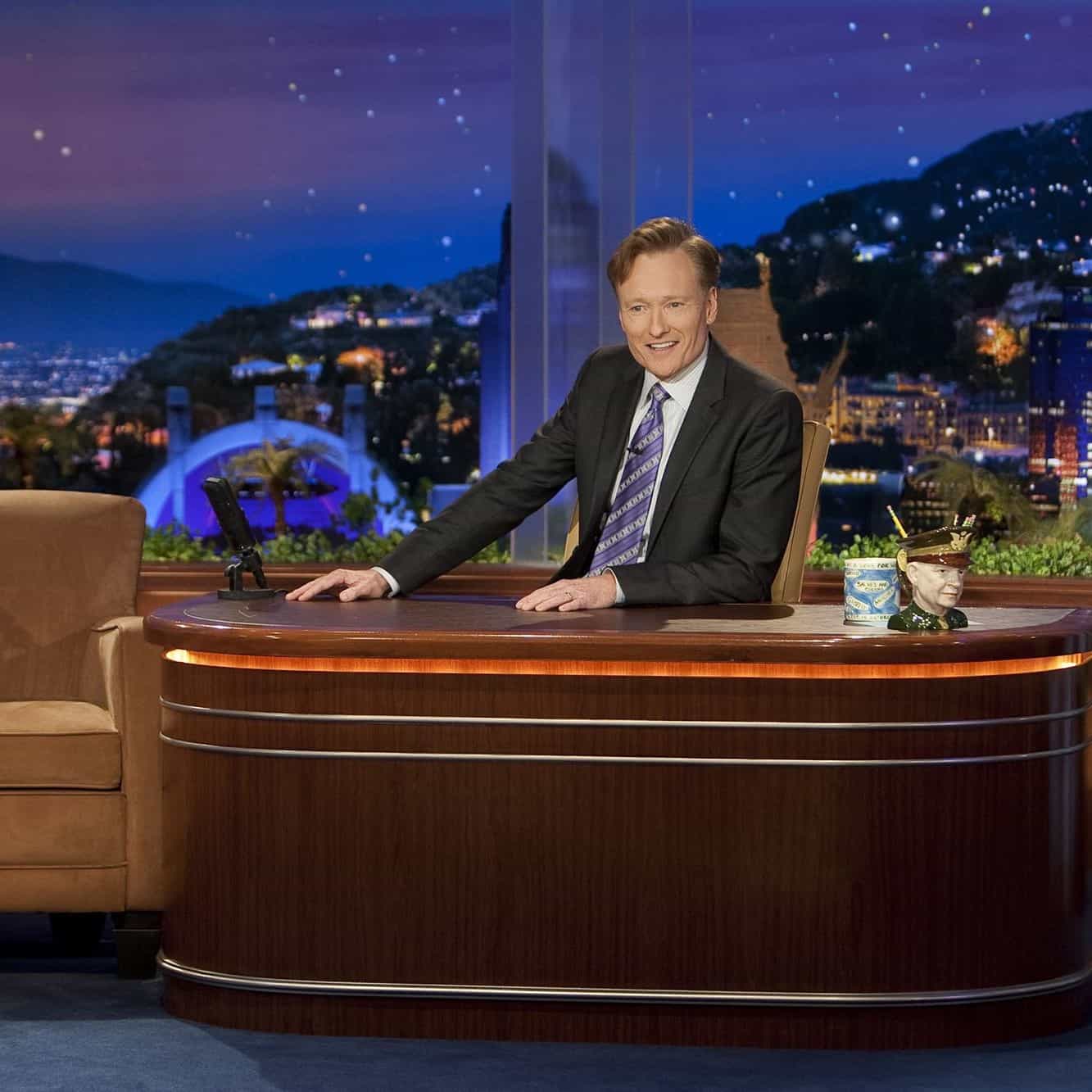 Conan O'Brien fulfilled his lifelong dream by taking over "The Tonight Show" from Jay Leno in 2009