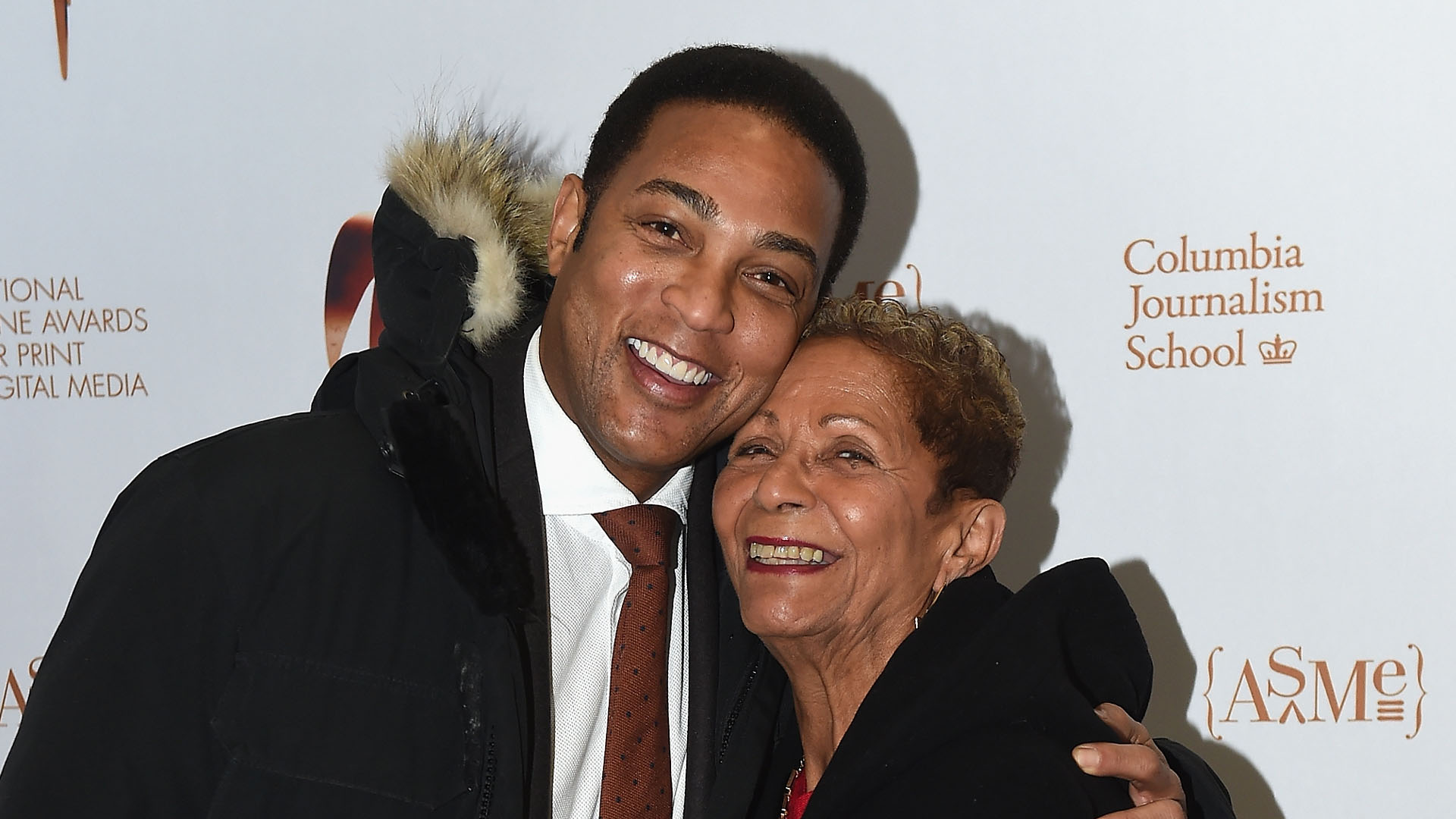 Don Lemon's mother and him