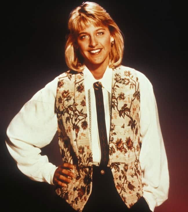 Ellen DeGeneres debuted in regular TV roles with a short-lived Fox sitcom called "Open House"