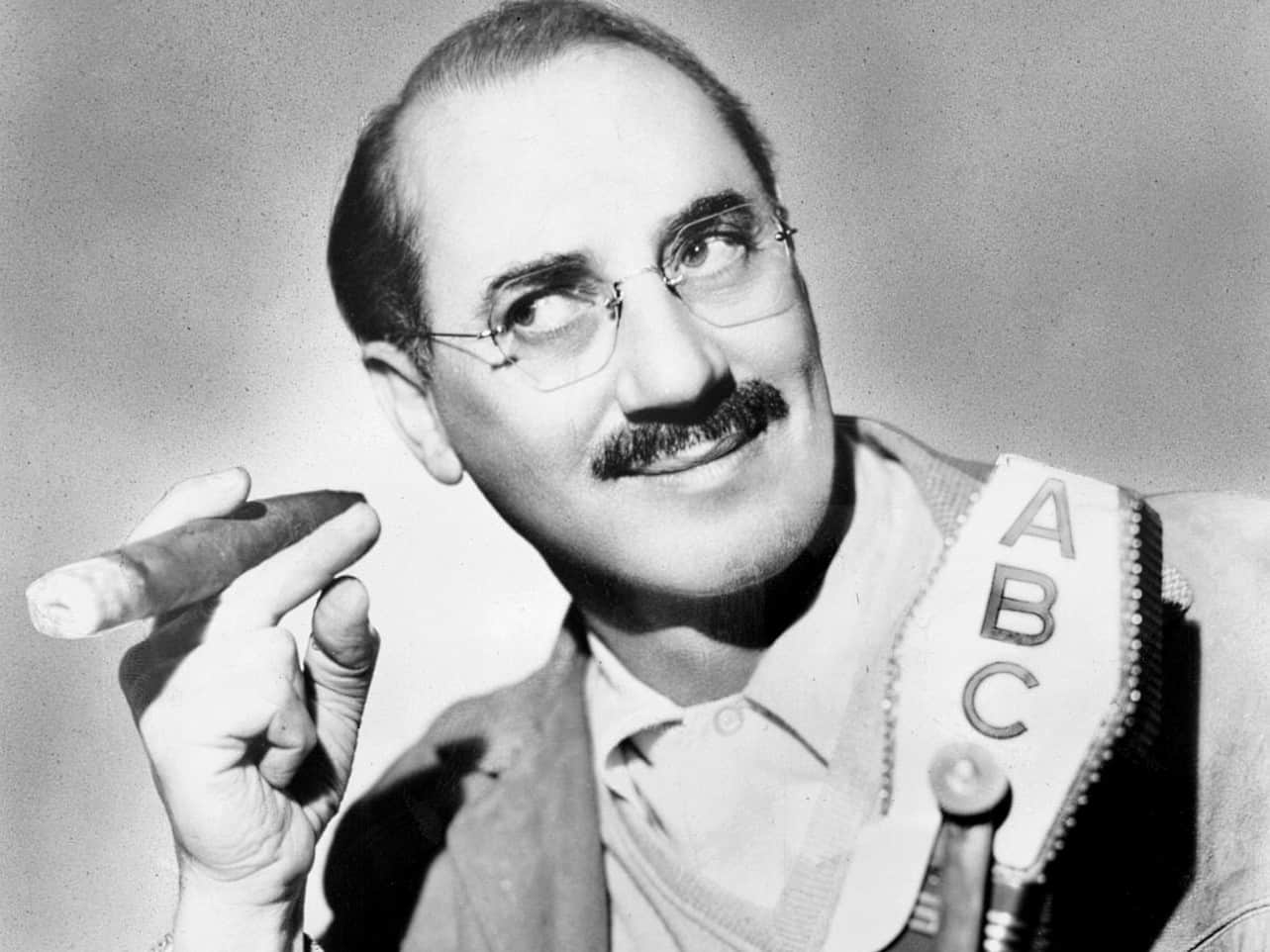 One of Groucho Marx's early radio gigs was a brief series called "Flywheel, Shyster and Flywheel" in 1932