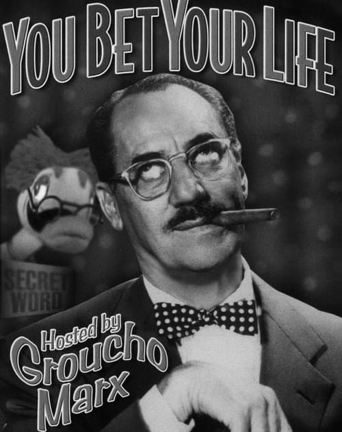 Groucho Marx was invited to host a radio quiz program called "You Bet Your Life" in 1947