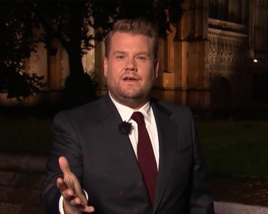 James Corden faced criticism for his role as the host of the AmfAR Gala, an HIV/AIDS fundraiser in Los Angeles