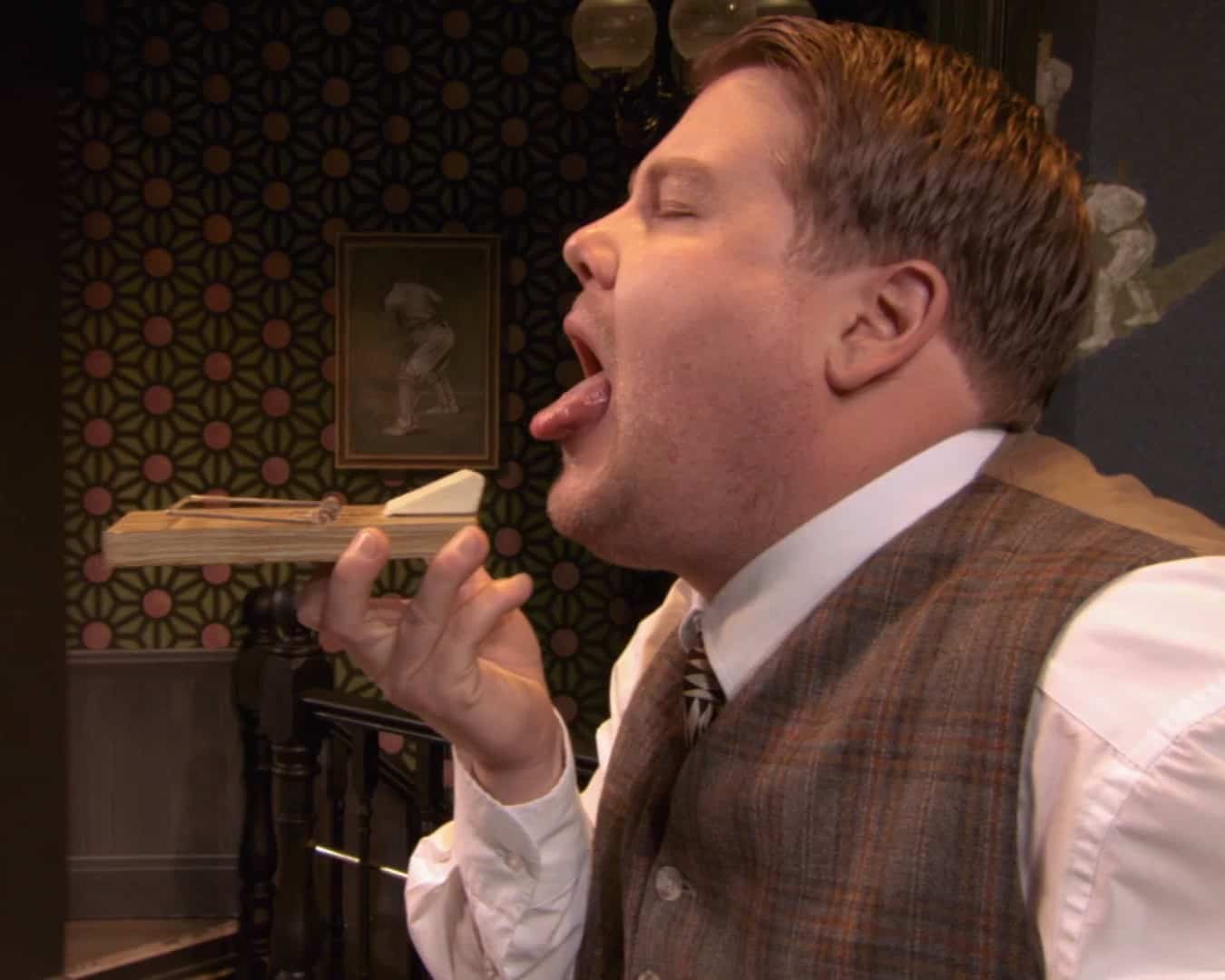 James Corden took the lead role in the popular comedy play "One Man, Two Guvnors"