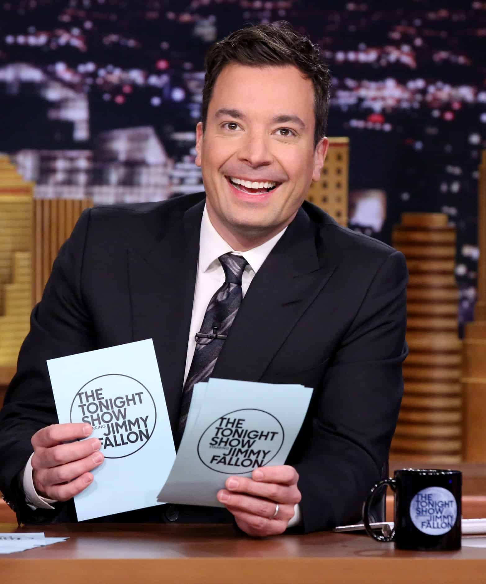 Jimmy Fallon took over as the new host of "The Tonight Show" in 2013