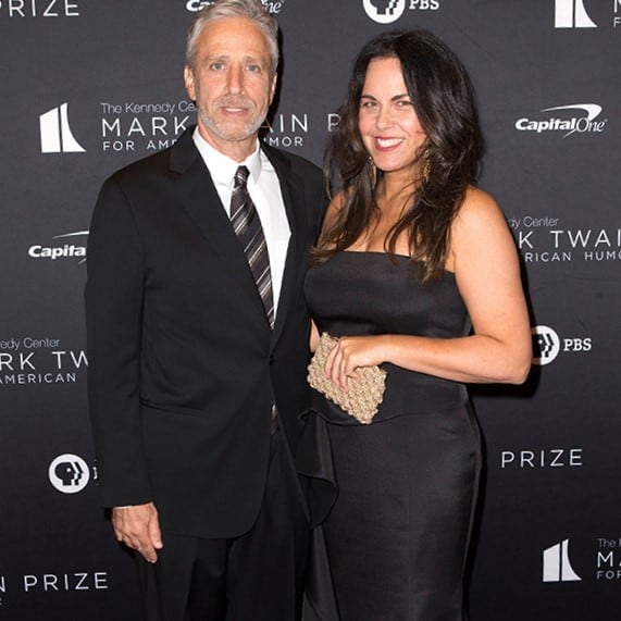 Jon Stewart and his wife Tracey Lynn McShane
