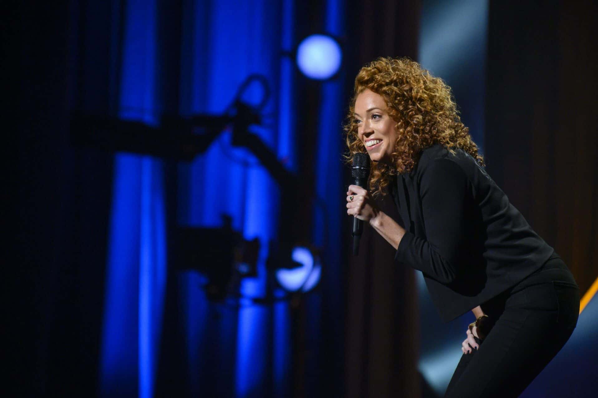Michelle Wolf doing a comedy special