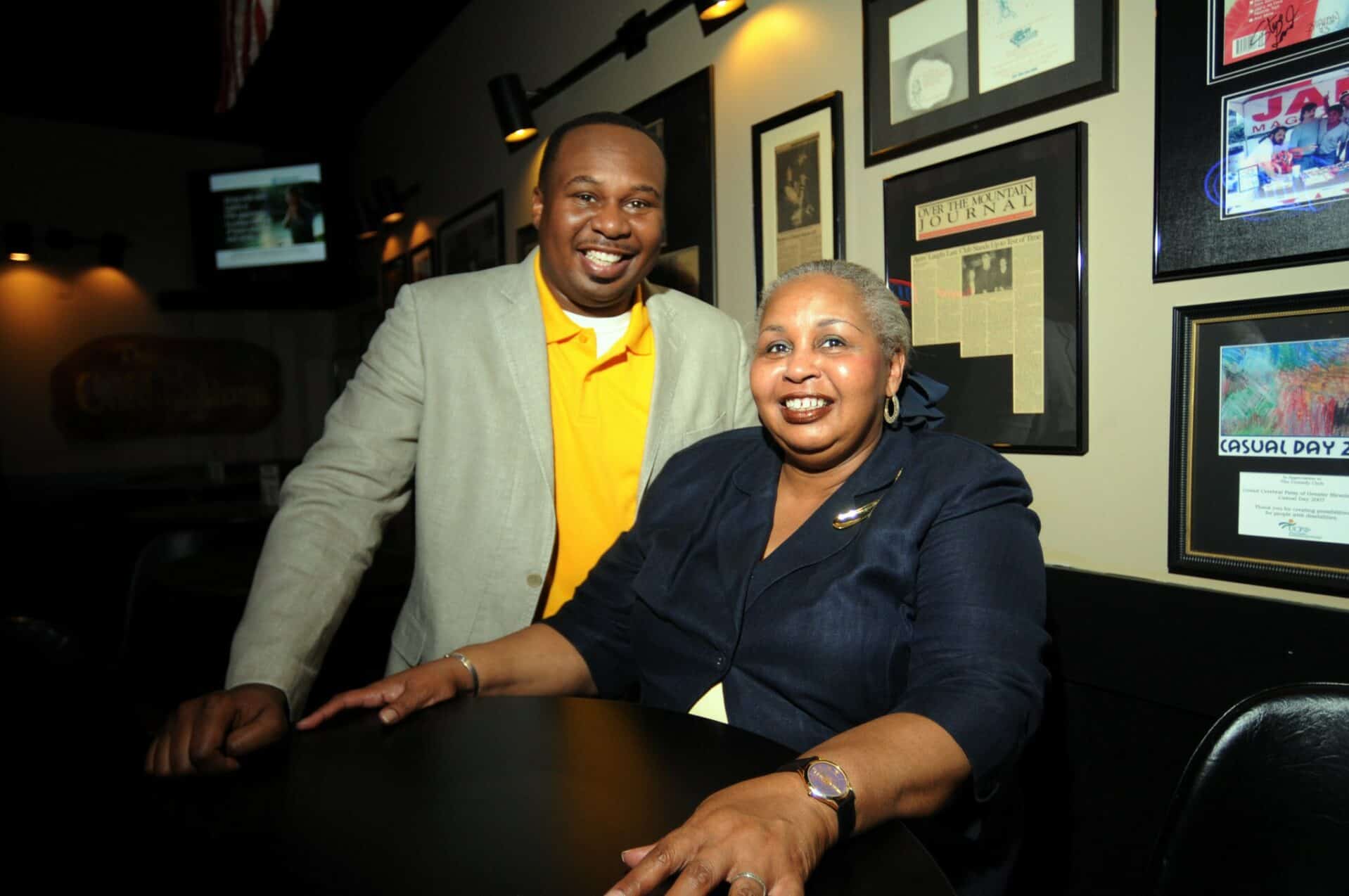Roy Wood Jr.'s mother and him