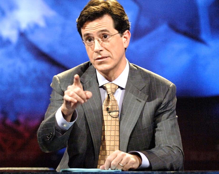 Stephen Colbert's personal life often influenced his character in "The Colbert Report"