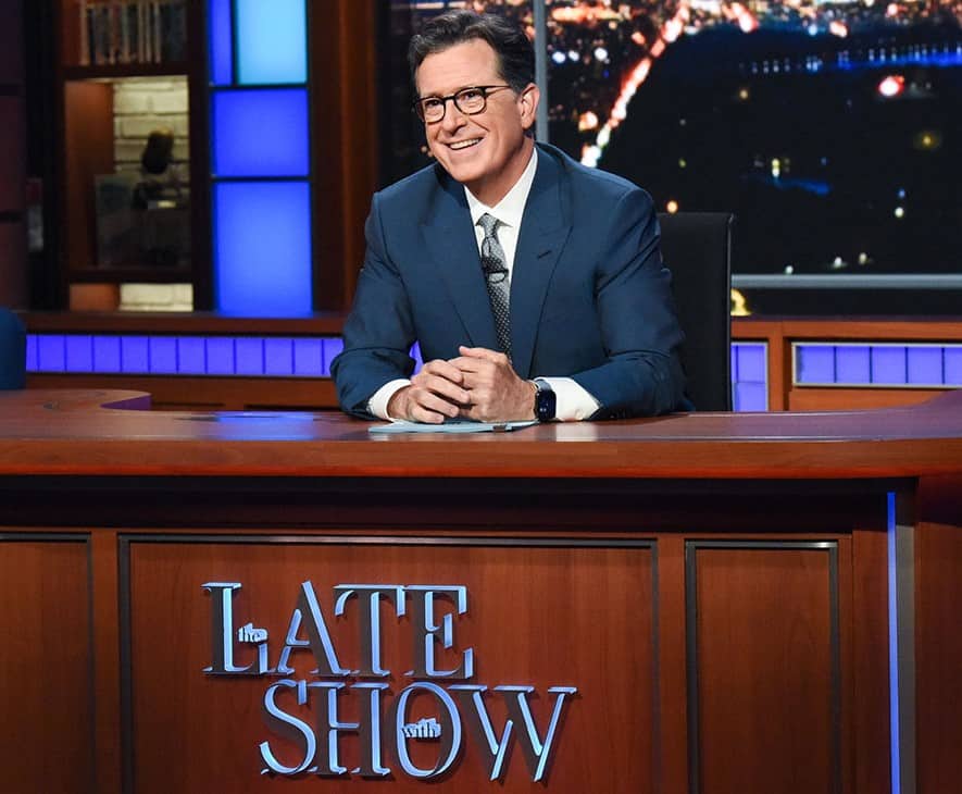 Stephen Colbert took over "The Late Show" in 2014