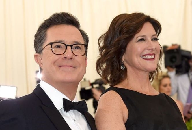 Stephen Colbert is married to Evelyn "Evie" McGee since 1993