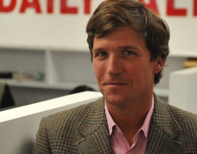 Tucker Carlson co-founded the "The Daily Caller"