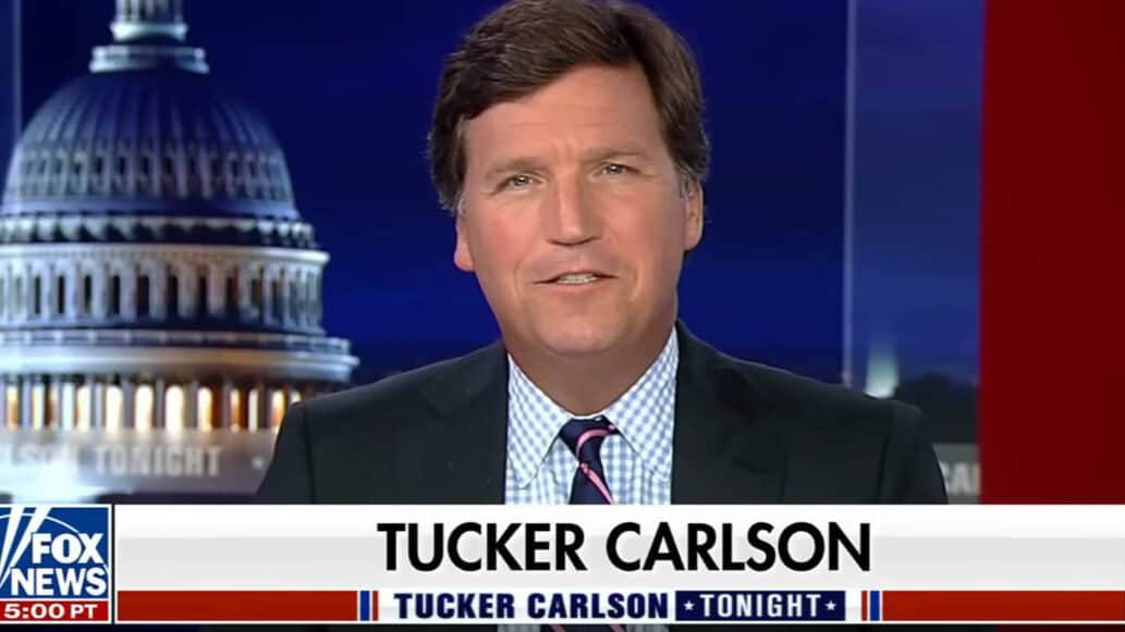 Tucker Carlson started working at Fox News in 2009
