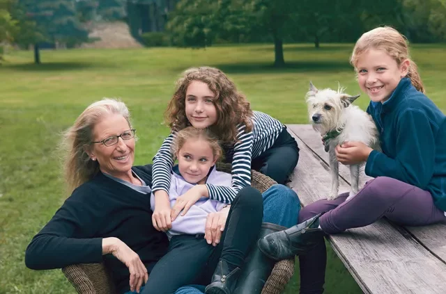 Annie Leibovitz's children and her