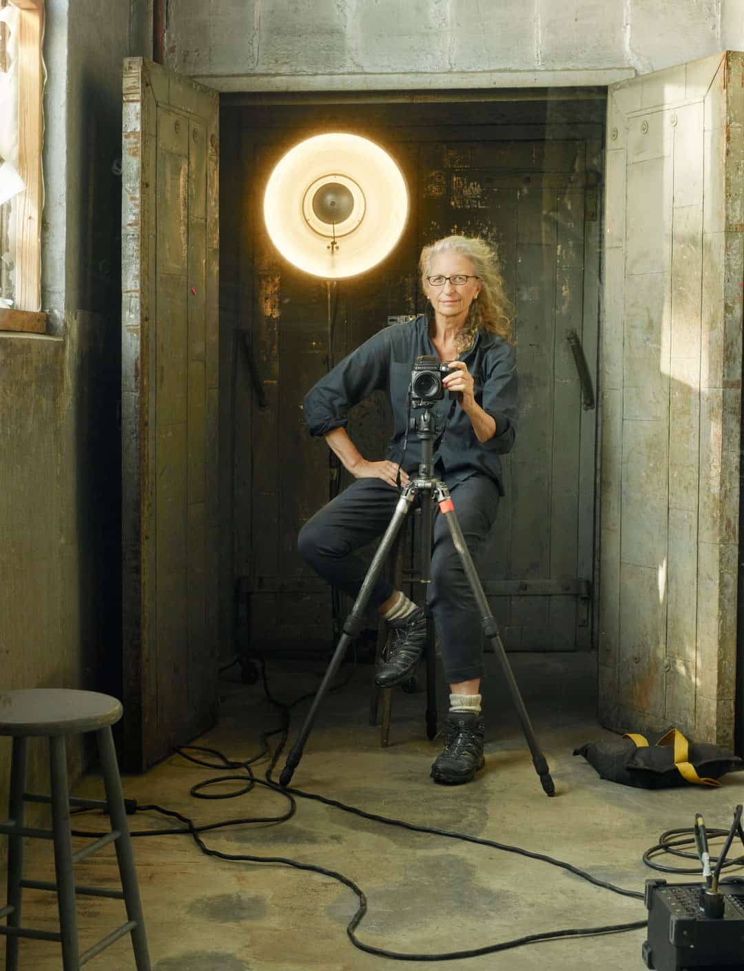 Annie Leibovitz does photography