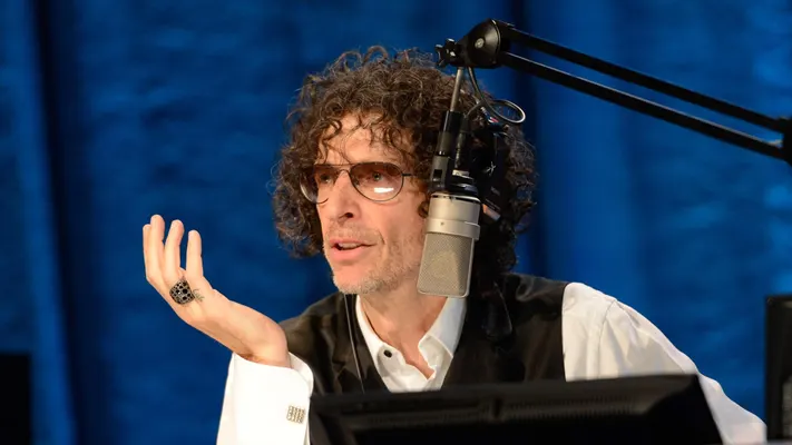 Howard Stern doing radio shows