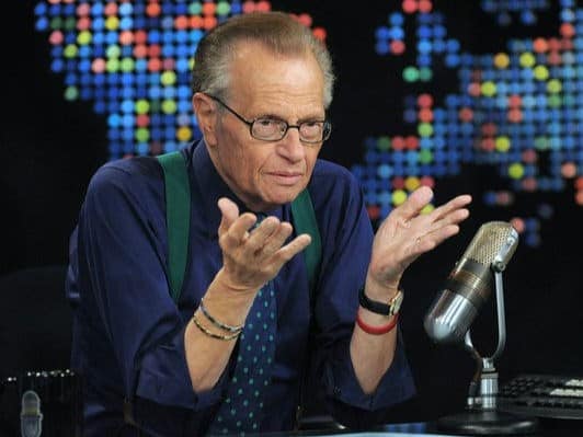 "The Larry King Show" was an overnight radio talk show in the United States hosted by Larry King