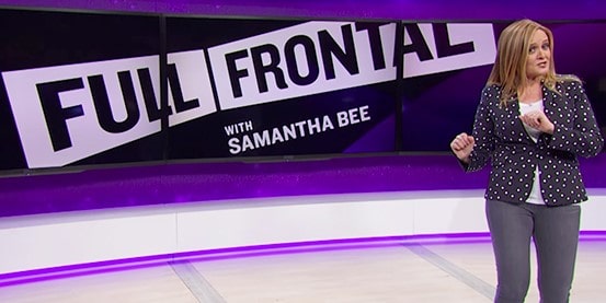 "Full Frontal with Samantha Bee" premiered on February 8, 2016