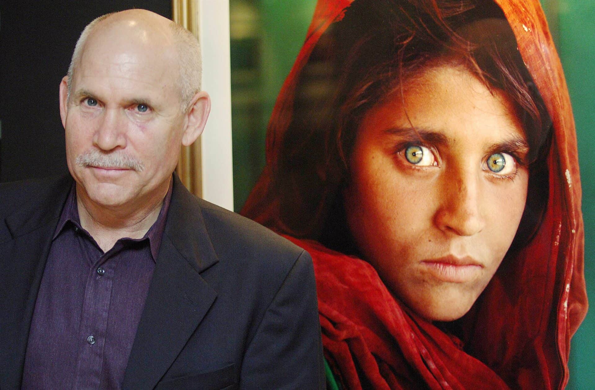 Steve McCurry showcases one of his famous photograph