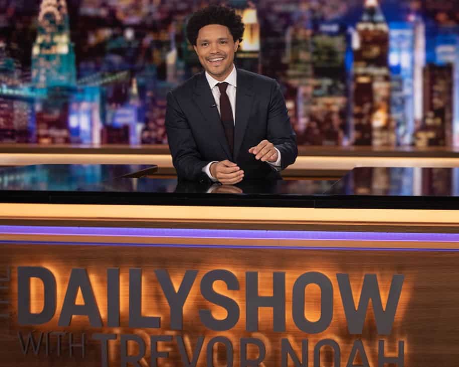 In December 2014, Trevor Noah regularly appeared on "The Daily Show"