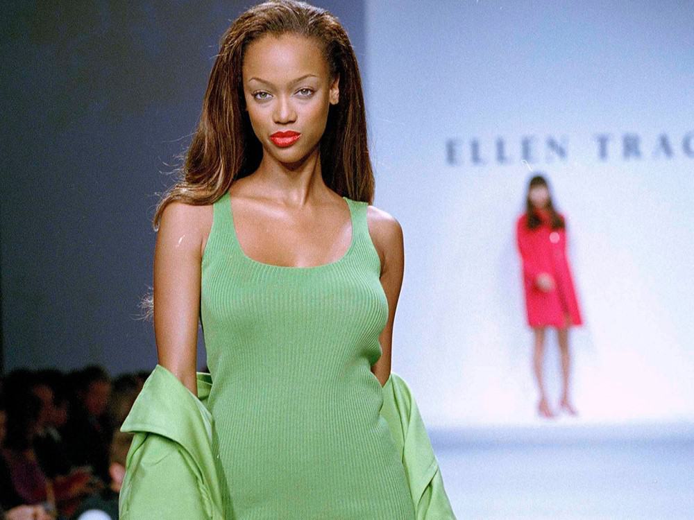At 15, Tyra Banks began modeling while attending school in Los Angeles