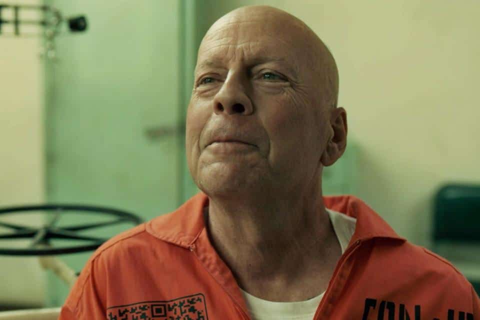 Bruce Willis as a successful actor
