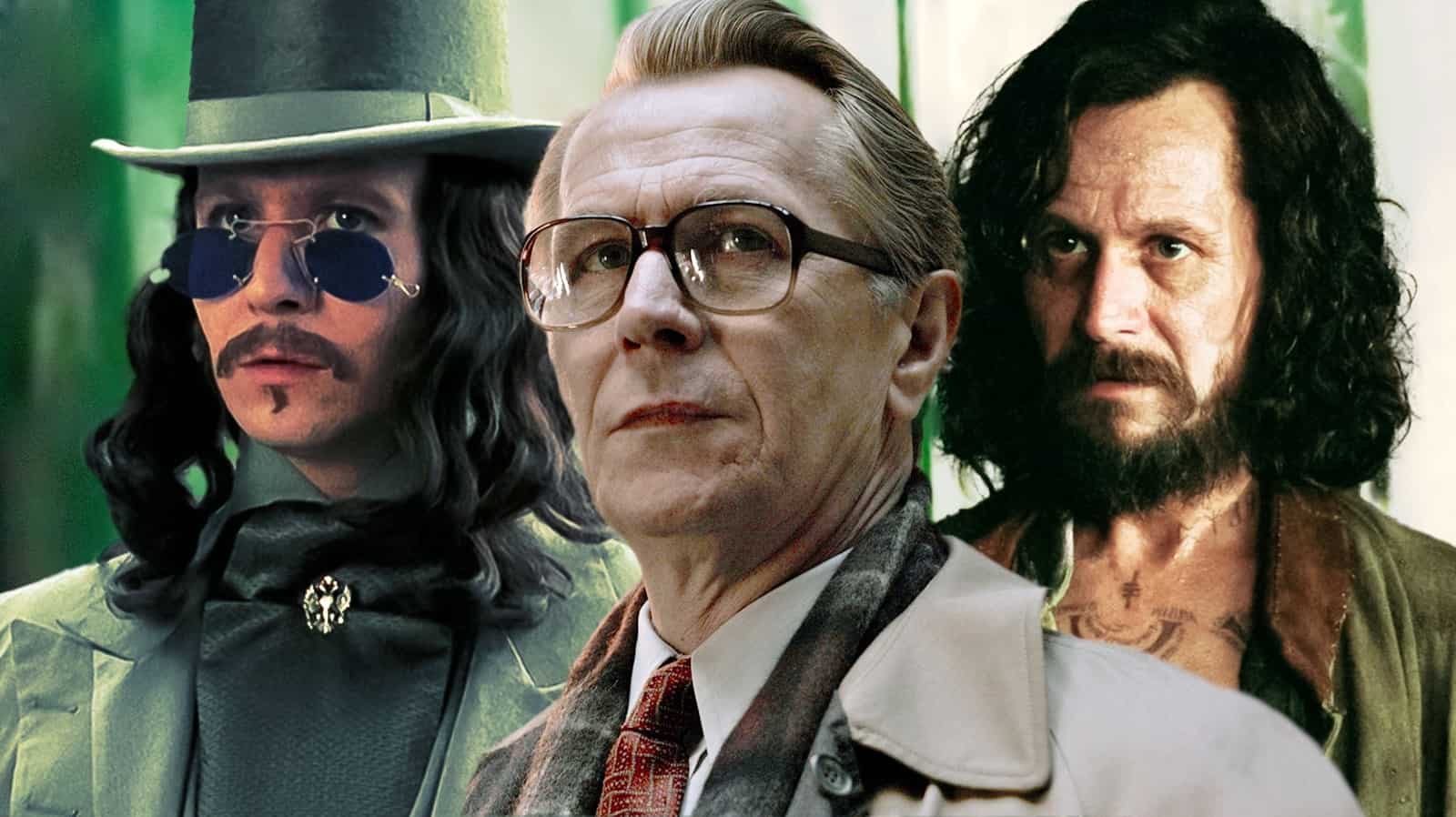 Gary Oldman is most famous for his role in Harry Potter