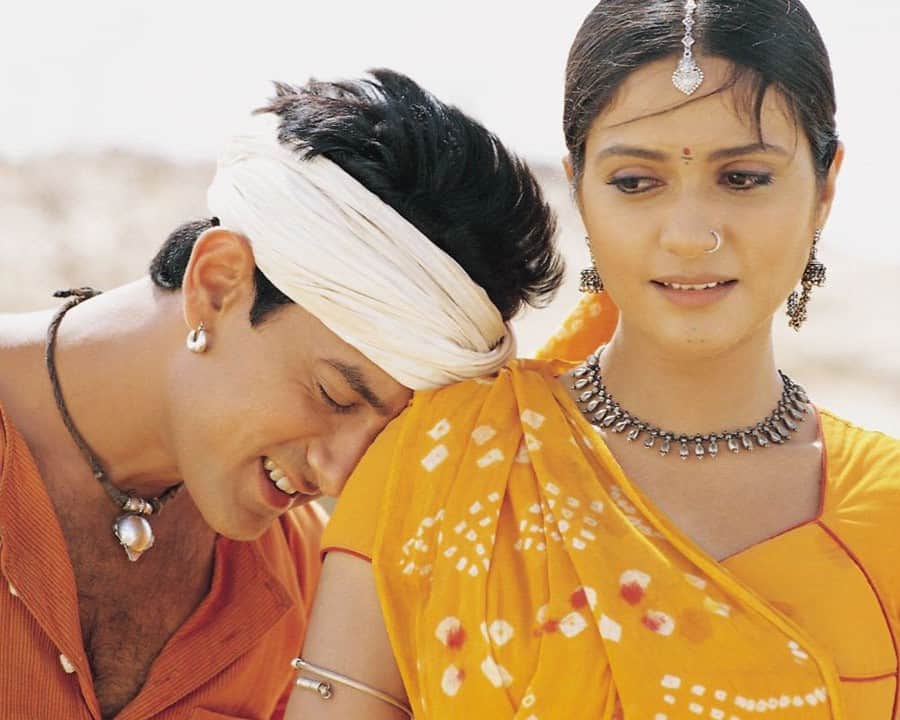 Gracy Singh in "Lagaan"