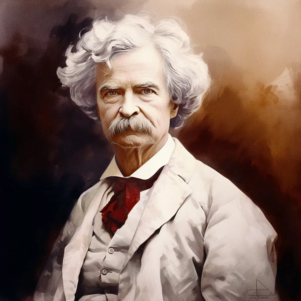 How rich was Mark Twain?