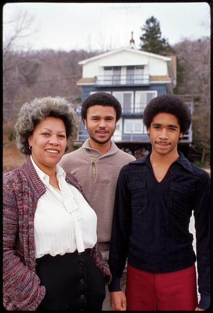 Toni Morrison and her family