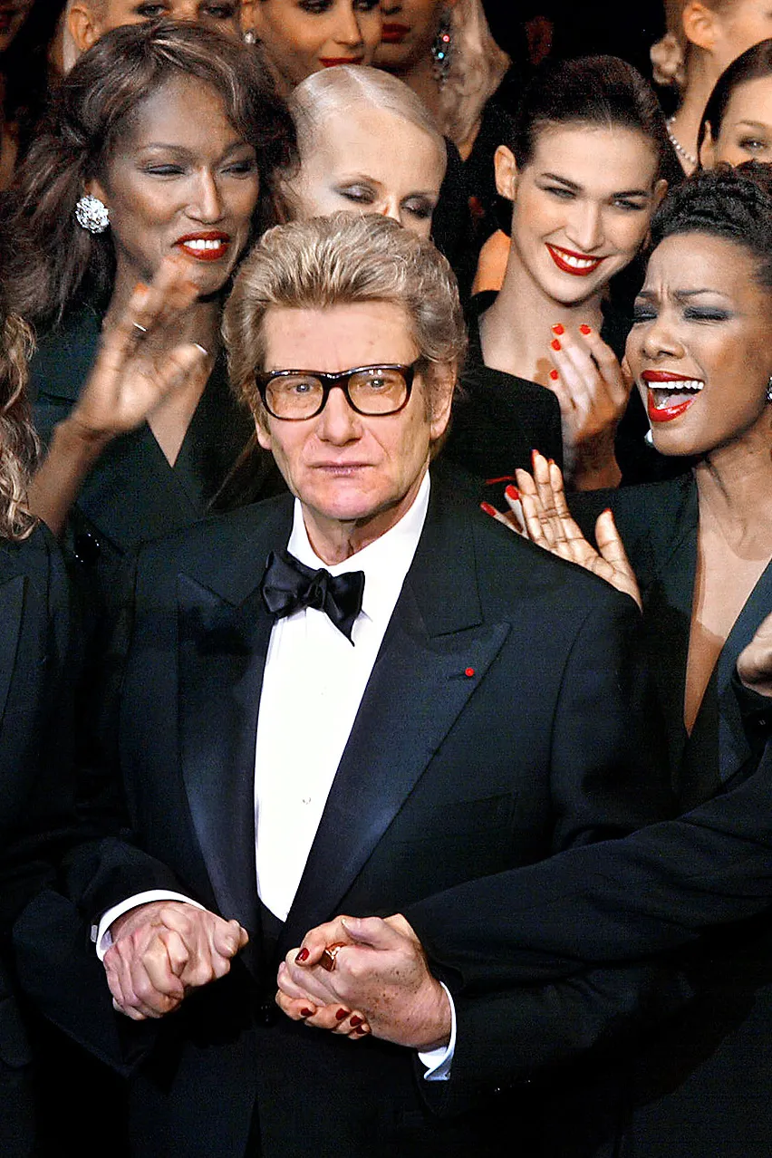 How rich was Yves Saint Laurent before his death?