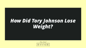 How Did Tory Johnson Lose Weight?