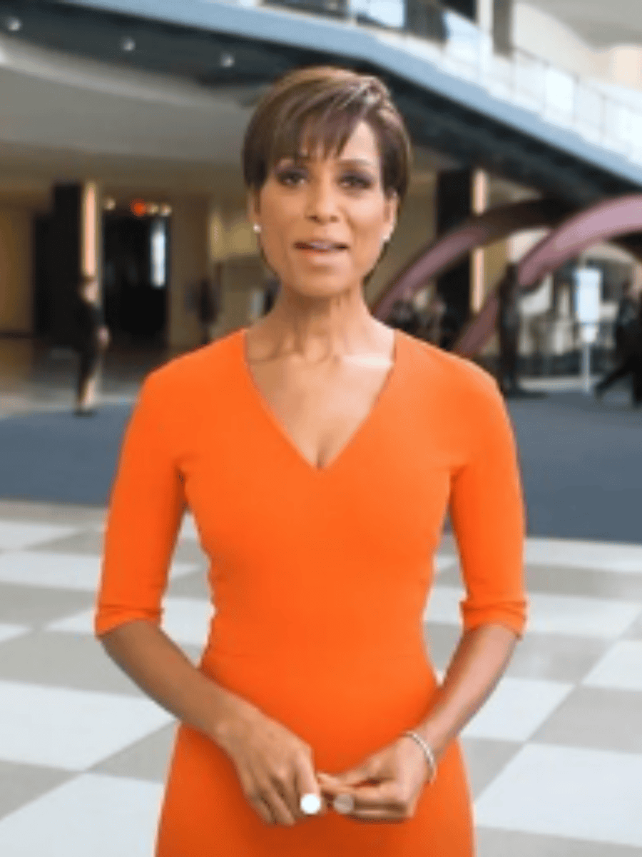 Sexy in Orange Sadie Baderinwa 