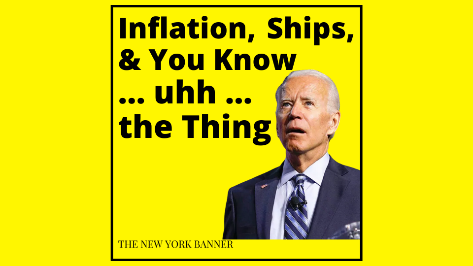 Biden on Shipments and Inflation