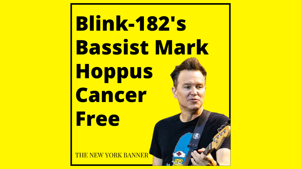 Blink-182's Bassist Mark Hoppus Cancer Free