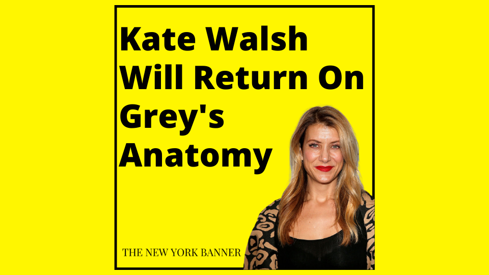 Kate Walsh Will Return On Grey's Anatomy