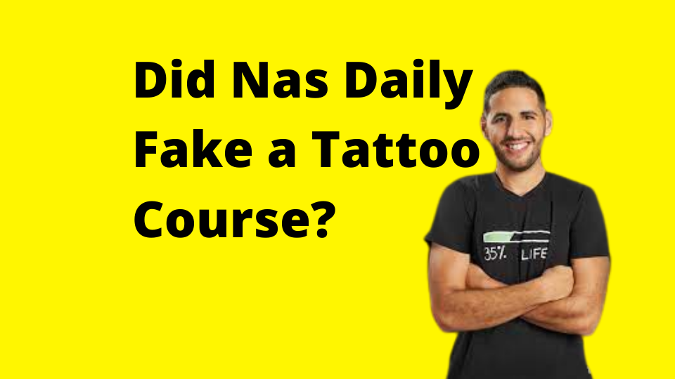 Nas Daily Faked Tattoo