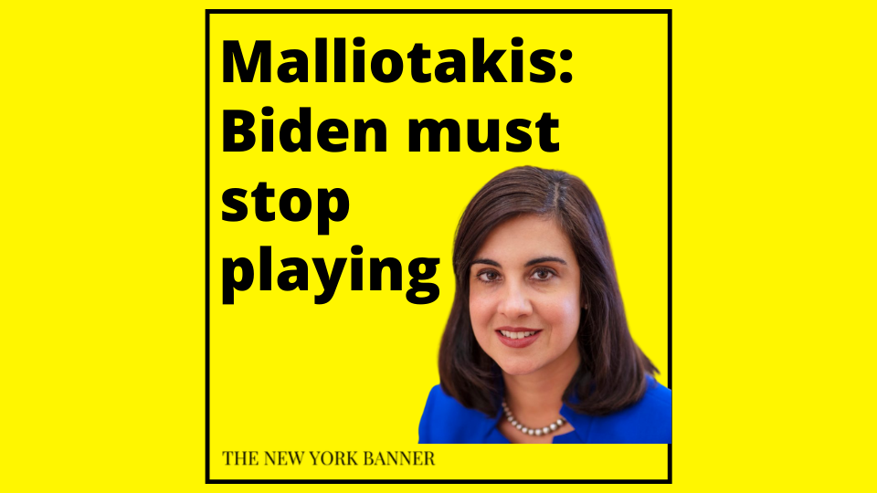 Malliotakis calls for Biden to Stop Playing 'Mother May I' with the Taliban